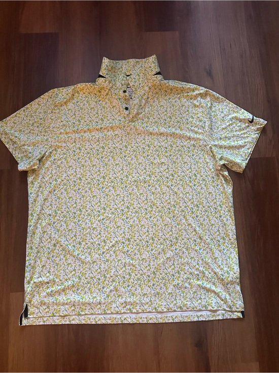 Nike Other - Nike Golf Tour Polo Shirt Top Micro Camo Green Dri-Fit DV7808 Men's Size XXL